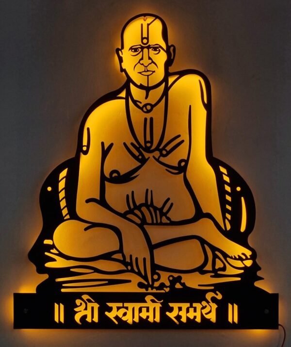 XDEC-WABL-001 - Shree Swami Samarth Wall Art